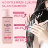 Gold Silk Hair Repair Shampoo – Luxury Salon Shampoo, Anti-Frizz & Moisturizing