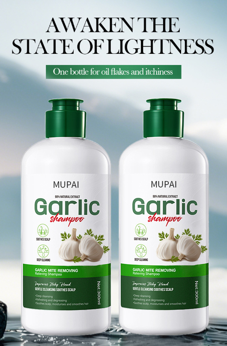 Garlic Shampoo – Anti-Dandruff, Mite Removing & Scalp Soothing Shampoo (7)