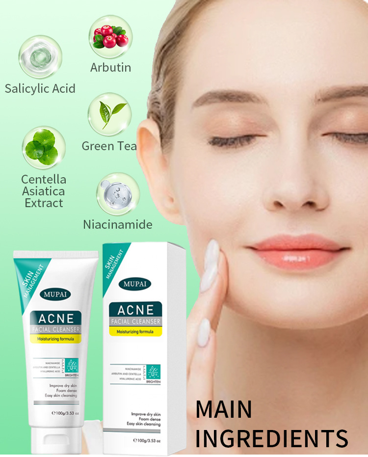 Arbutin & Salicylic Acid Acne-Fighting Facial Cleanser (3)