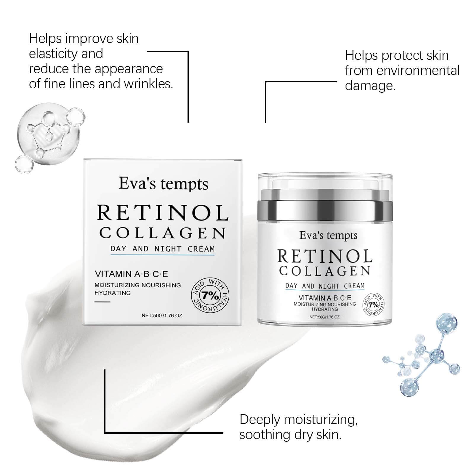 Retinol Face Cream Hydrating & Nourishing, Firms Skin, Reduces Dark Spots, Reveals Youthful Radiance (7)