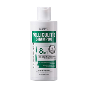 Herbal Folliculitis Care Shampoo – Deep Cleansing, Anti-Dandruff & Itch Relief Shampoo