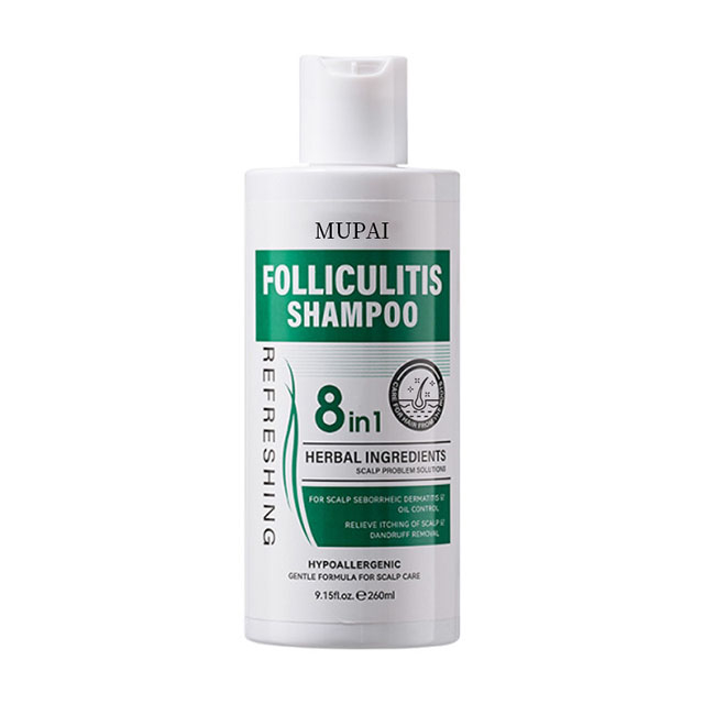Herbal Folliculitis Care Shampoo – Deep Cleansing, Anti-Dandruff & Itch Relief Shampoo