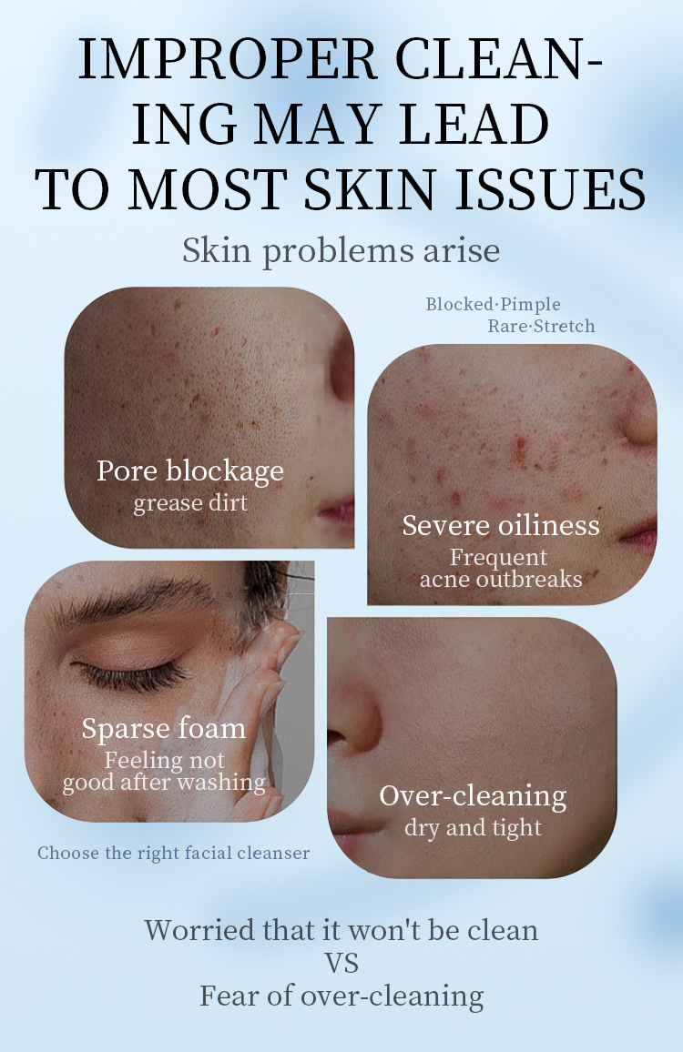 Hyaluronic Acid Collagen Deep Cleansing Facial Cleanser (4)