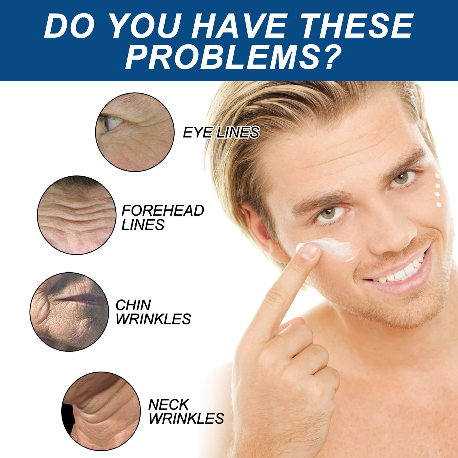 Men&rsquo;s Moisturizing Face Cream Hydrating & Nourishing, Firms Skin, Reduces Fine Lines, Boosts Skin Vitalit ( (7)