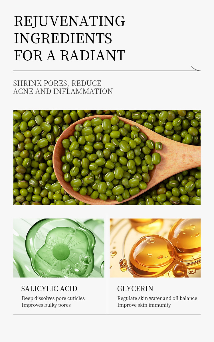 Mung Bean Pore Refining Cleansing Mask (2)