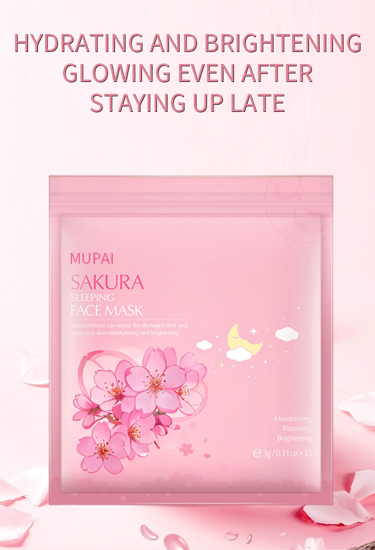 Sakura Overnight Hydrating Sleeping Mask (7)