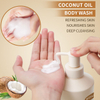 Coconut Oil Moisturizing Body Wash – Deep Cleansing, Nourishing & Long-Lasting Fragrance