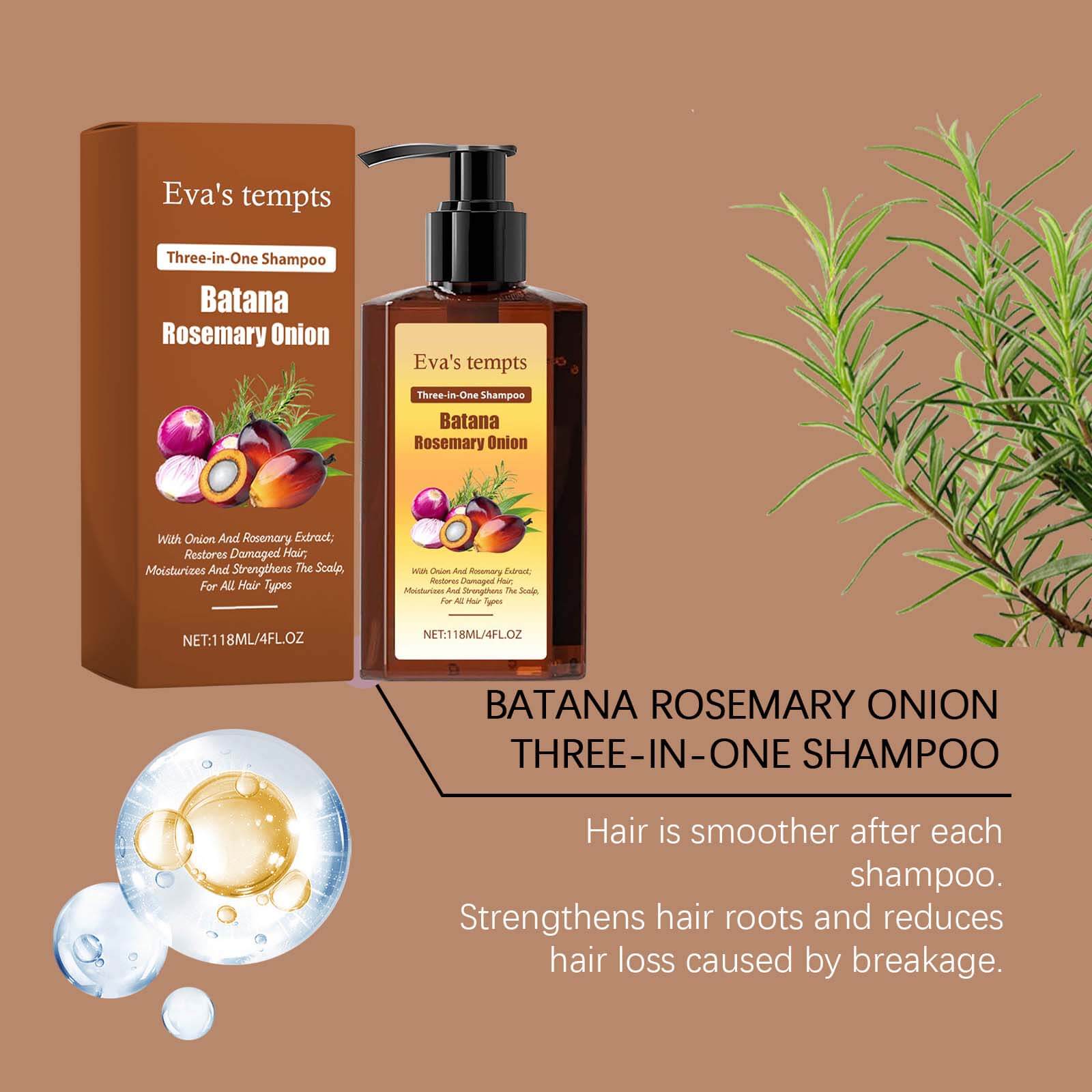 3-in-1 Nourishing Shampoo Scalp Cleansing, Hair Nourishing & Anti-Hair Loss (8)