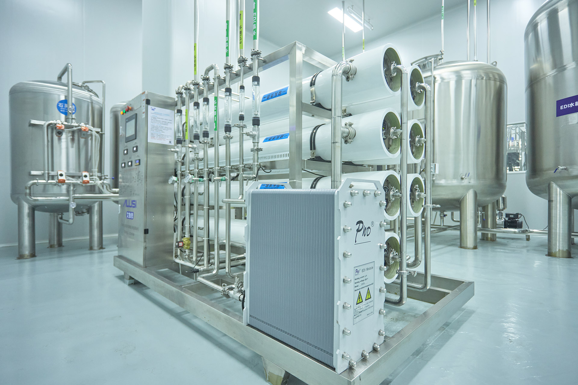 Purified Water Treatment System 01