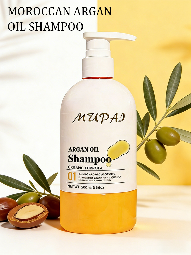 Moroccan Argan Oil Shampoo – Anti-Dandruff, Moisturizing & Fragrance Hair Care Shampoo (1)