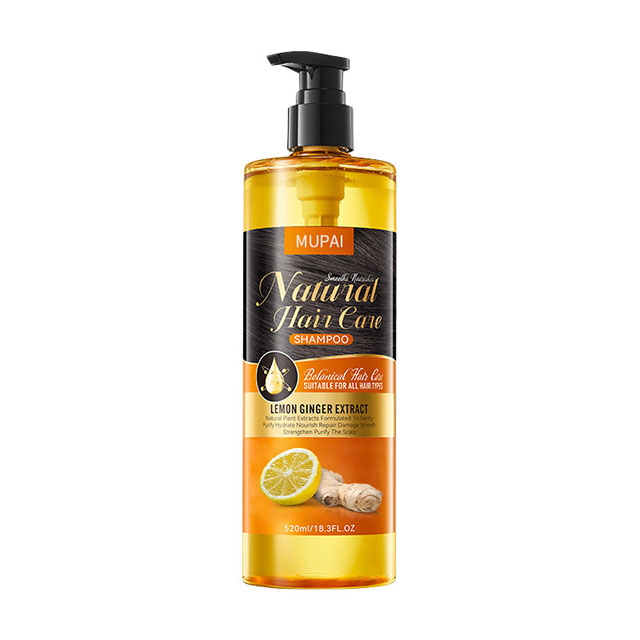 Lemon Ginger Refresh Shampoo – Oil Control, Anti-Dandruff & Repair Hair Shampoo