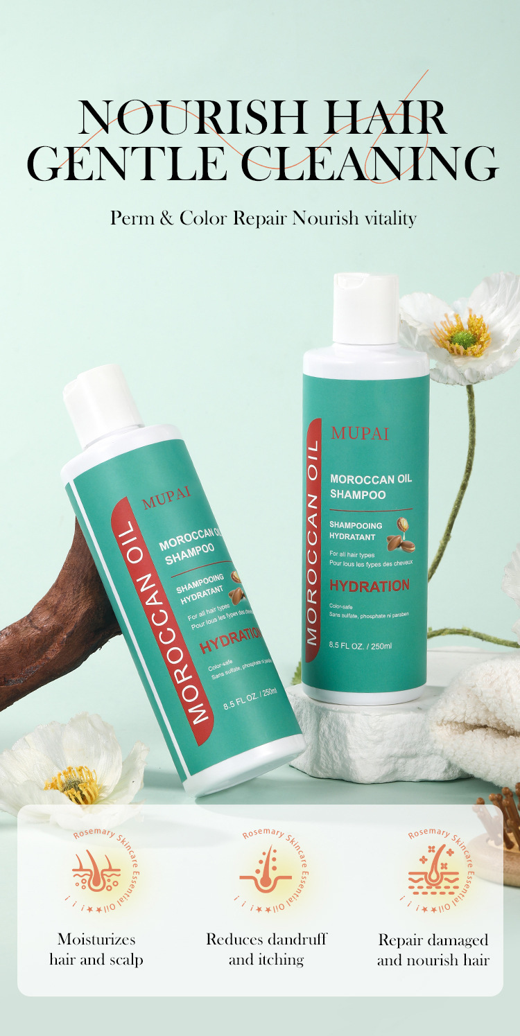 Moroccan Oil Repair Shampoo – Hydrating, Frizz Control & Damage Repair Hair Shampoo (4)