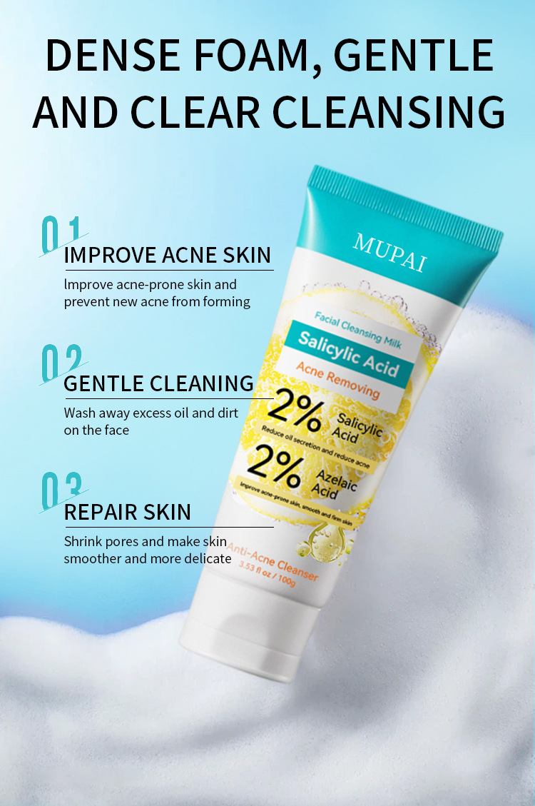 Salicylic Acid & Azelaic Acid 2% Anti-Acne Facial Cleanser (3)